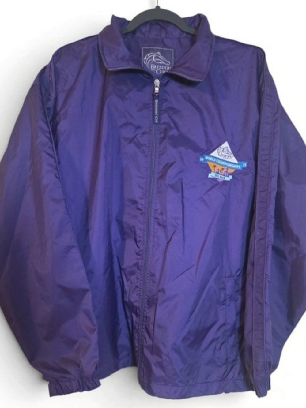 Breeders' Cup World Championships 2021 Del Mar jacket Purple Jacket Size Medium